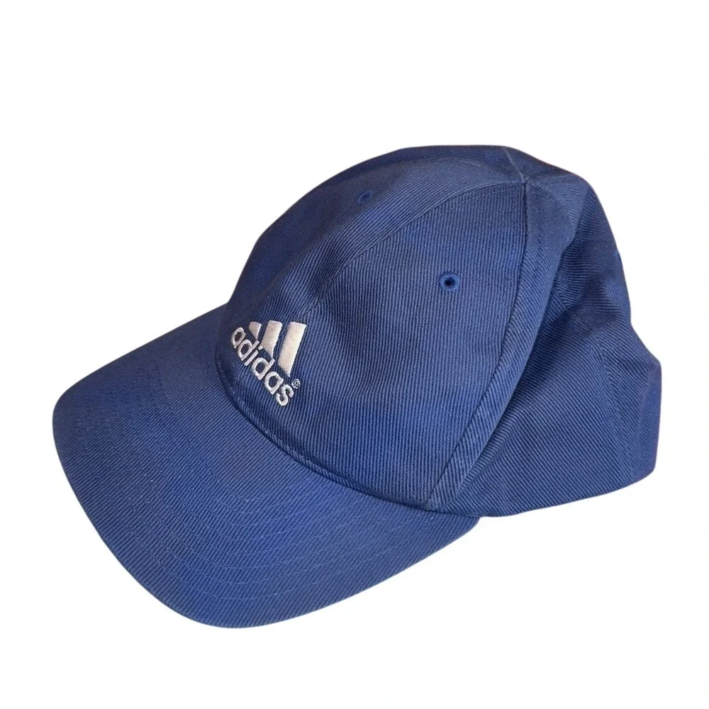Adidas Kids Classic Royal Blue Cap Hat‎ Big Little Boys Adjustable Snapback Logo